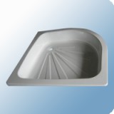 Egyéb Mistral zuhanytálca íves fehér 80x80 cm