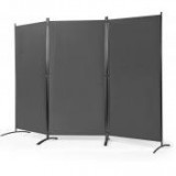 Egyéb Mobil térelválasztó 260x180cm, szürke