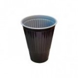 Egyéb Műanyag pohár, automatába, 1,5 dl, barna [100 db]