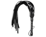 Egyéb Műbőr korbács - fekete (42cm)