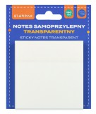 Egyéb Öntapadós jegyzettömb, átlátszó, Post-It, 75x75 mm, 150 lap