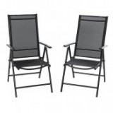 Egyéb Összecsukható alumínium kerti szék, 2db