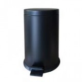 Egyéb Pedálos szemetes, fém, 10 l, kivehető vödörrel, fekete