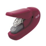 Egyéb Plus 8 lap kapacitású Kapocs nélküli tűzőgép - Bordó (31179)