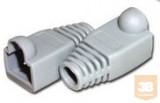 Egyéb RJ45 törésgátló, szürke, 7mm kábelátmérőig