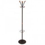 Egyéb Ruhafogas, fém váz, fa gombokkal, "Orione", fekete