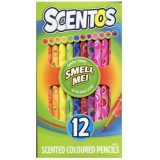 Egyéb Scentos illatos 12db-os színes ceruza