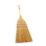 Egyéb Seprű cirok 3 varrásos rövid nyéllel