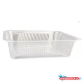 Egyéb Síkperemes PP tálca 187 x 137 x 50 mm fekete