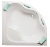 Egyéb Syntia PLUS akril fürdőkád 150x150cm akryl sarokkád, 5mm-es akrilból