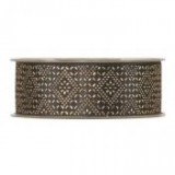 Egyéb Szalag mintás textil 40mm x 20m fekete, arany