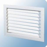 Egyéb Szellőzőrács műanyag 40x40 cm hálós fehér