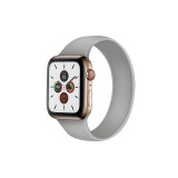 Egyéb Szilikon körpánt óraszíj Apple Watch 1-3: 38 mm/Watch 4-6: 40 mm/Watch 7: 41 mm L-es méret fehér