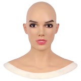 Egyéb Szilikon női arcmaszk (natúr)