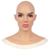 Egyéb Szilikon női arcmaszk (natúr)