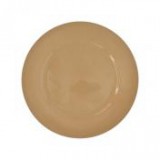 Egyéb Tányér kerek műanyag 33x33cm bézs