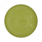Egyéb Tányér kerek műanyag 33x33cm zöld