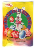 Egyéb Tapsi color set, tojásfestő szett húsvétra (3 színű tojásfesték, 1 db viaszkréta)