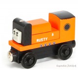 Egyéb Thomas és barátai Rusty jellegű mágneses fa vonat mozdony