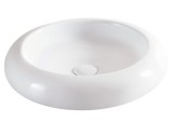 Egyéb TORTO bútorra építhető kerek mosdó 46x46cm, ráépíthető kivitel
