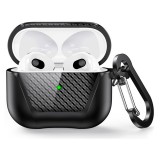 Egyéb TPU szilikontok carbon mintás Airpods 3 fekete