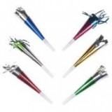 Egyéb Trombita, papír, 20 cm, rojtos [6 db]