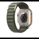 Egyéb Utángyártott Apple Watch Alpesi szíj 42/44/45mm oliva zöld (69354) (EG69354) - Szíj
