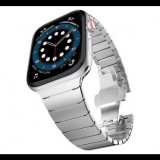 Egyéb Utángyártott Apple Watch fémszíj 42/44/45mm ezüst (69342) (EG69342) - Szíj