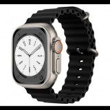 Egyéb Utángyártott Apple Watch Óceán szíj 42/44/45mm éjfekete (69289) (EG69289) - Szíj