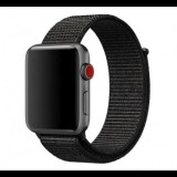 Egyéb Utángyártott Apple Watch Sportpánt szíj 42/44/45mm fekete (69360) (EGY69360) - Szíj