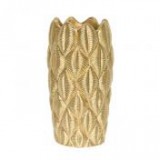 Egyéb Váza mintás poly 13,8 cm x 28,5 cm arany