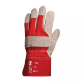 Egyéb Védőkesztyű erős bőr piros 8-as