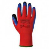 Egyéb Védőkesztyű, latex, XL méret "Duo-Flex", piros-kék