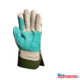 Egyéb Védőkesztyű marhahasíték tenyér 10-es méret EP 154 zöld