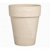 Egyéb Virágcserép agyag 21cm fehér