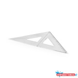 Egyéb Vonalzó háromszög 45° 16cm, mûanyag