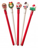 Egyéb Zseléstoll, 5 féle karácsonyi formával, piros vagy fehér test