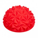 Egyensúlyozó masszázs félgömb, 1 pár háromszög tüskés Világos Piros TULLO