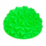 Egyensúlyozó masszázs félgömb, 1 pár háromszög tüskés Zöld TULLO