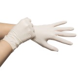 Egyszer használatos latex kesztyű 10 db