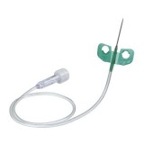 Egyszer használatos Szárnyas tű 21G - Zöld - 50 db