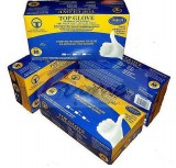 Egyszerhasználatos TOP Nitril PF- Púderementes kesztyű, Kék, 100 db/csomagolás