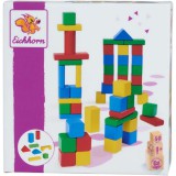 Eichhorn: Színes fakockák 50db-os szett - Simba Toys