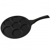 EIFA Tapadásmentes tojás- és palacsintasütő 7 mini körrel – 27 cm