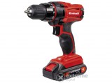 Einhell akkus fúrócsavarozó TC-CD 18-2 Li (18 V, 1500 mAh, Li-Ion akku, töltő,1250 ford./ perc, 38Nm)