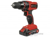 Einhell akkus fúrócsavarozó TC-CD 18-2 Li (18 V, 2 db 1500 mAh, Li-Ion akku,töltő, 2 fokozat,1250 fordulat/ perc)