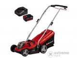 Einhell GE-CM 18/33 Li akkus fűnyíró, PXC, 18V/4,0Ah, 5 fokozat, 33 cm, 30L gyűjtő