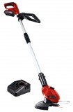 Einhell GE-CT 18 Li 1x 2.5Ah Akku-Rasentrimmer Akku Einstellbarer Holm 24 cm 0 W Akkumulátor Fekete, Vörös