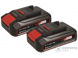 Einhell PXC-Twinpack akkumulátor, 2x 18V/2,5Ah, PXC termékekhez