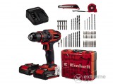 Einhell TE-CD 18/40 Li-i +64 akkus fúró-csavarozó készlet, 2x2,0Ah